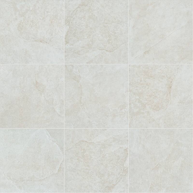 Shaw Crown 13 - 13" Square Floor and Wall Tile - Matte Visual - Sold - White