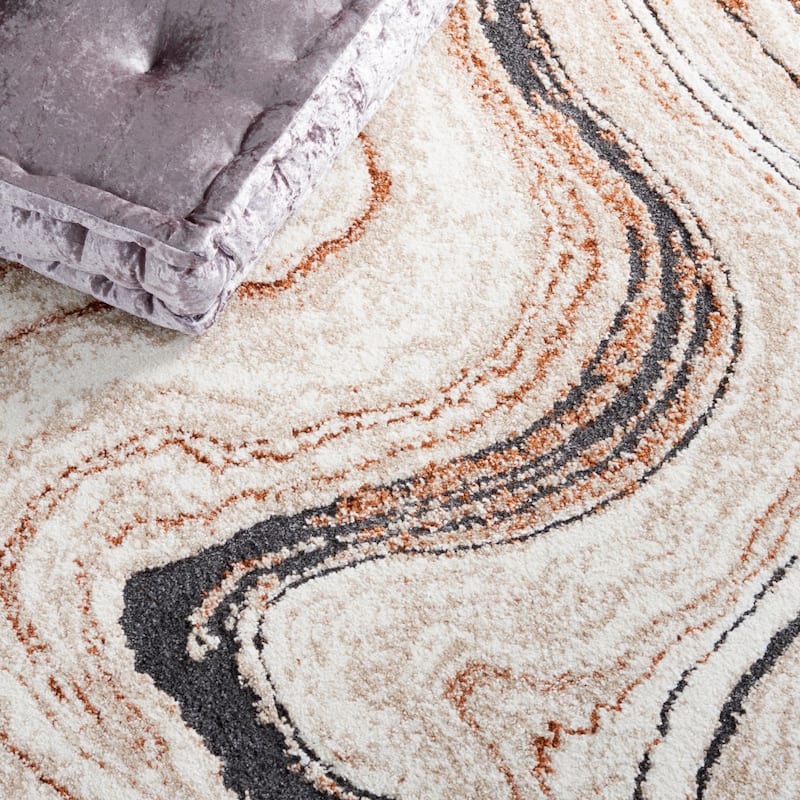 SAFAVIEH Cyrus Shag Mitka Modern Abstract Rug
