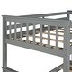 preview thumbnail 18 of 16, Twin-over-Twin Classic Wooden Bunk Bed with Storage