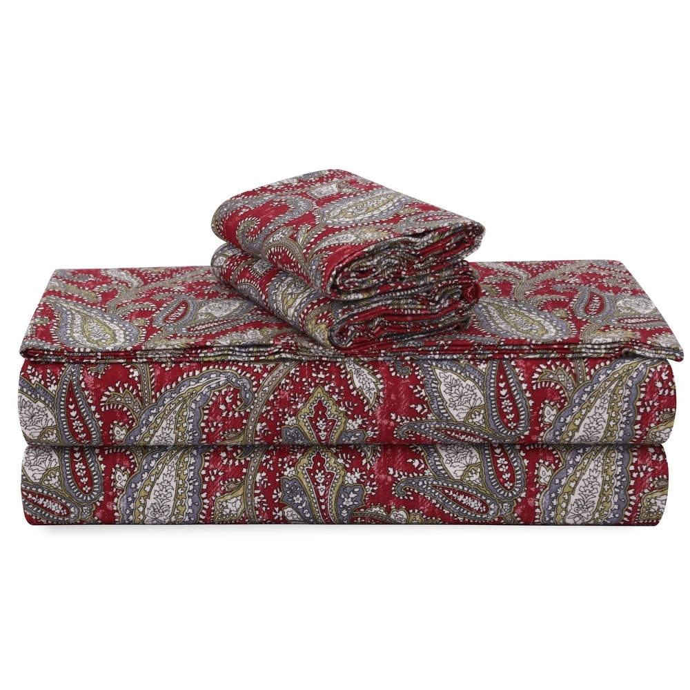 Red flannel pillowcases outlet