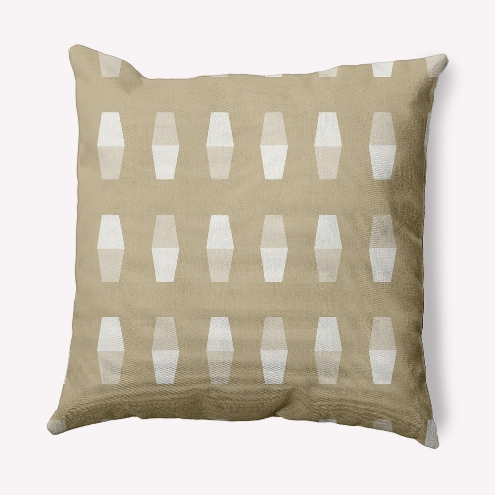 Bowling Pins Nautical Indoor/Outdoor Throw Pillow