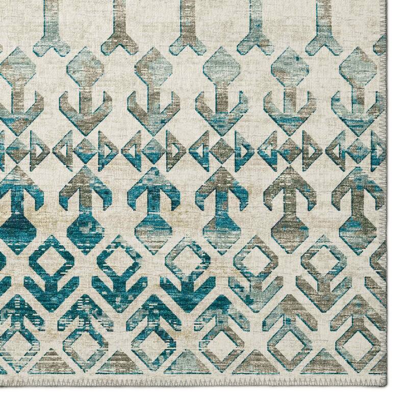 Indoor/ Outdoor Addison Bravado Morroccan Washable Area Rug