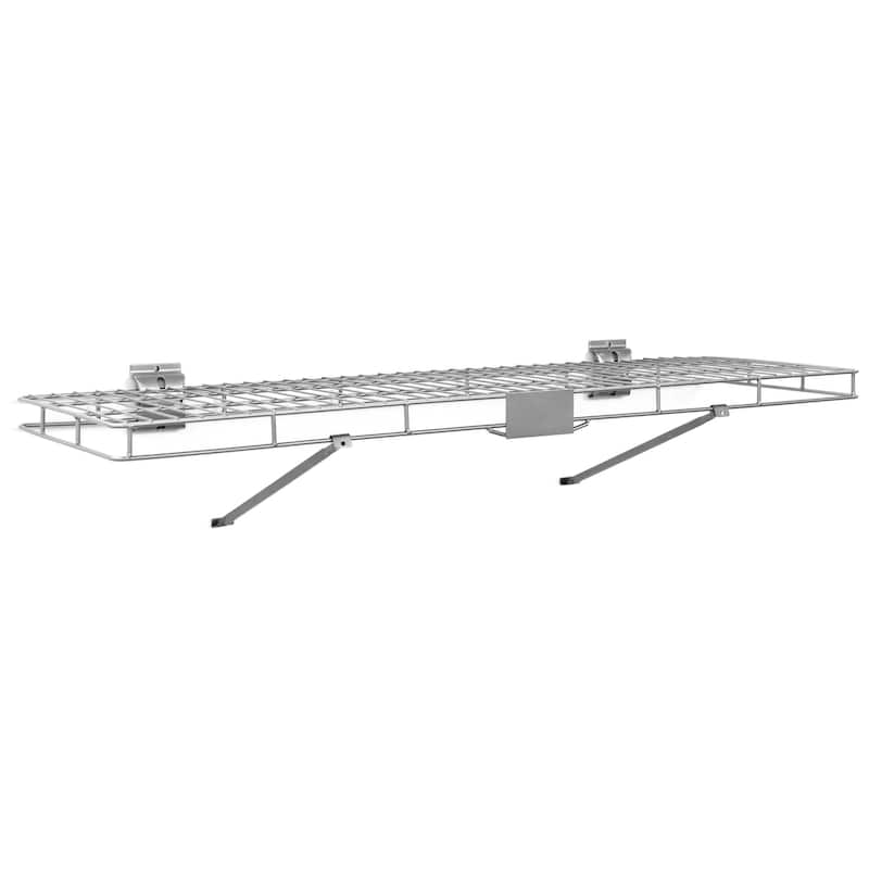NewAge Products 4 ft. Wire Shelves - Pack of 2