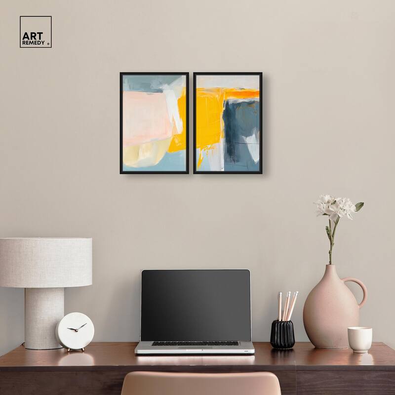 Skyward Radiance II Canvas Set of 2 by Art Remedy