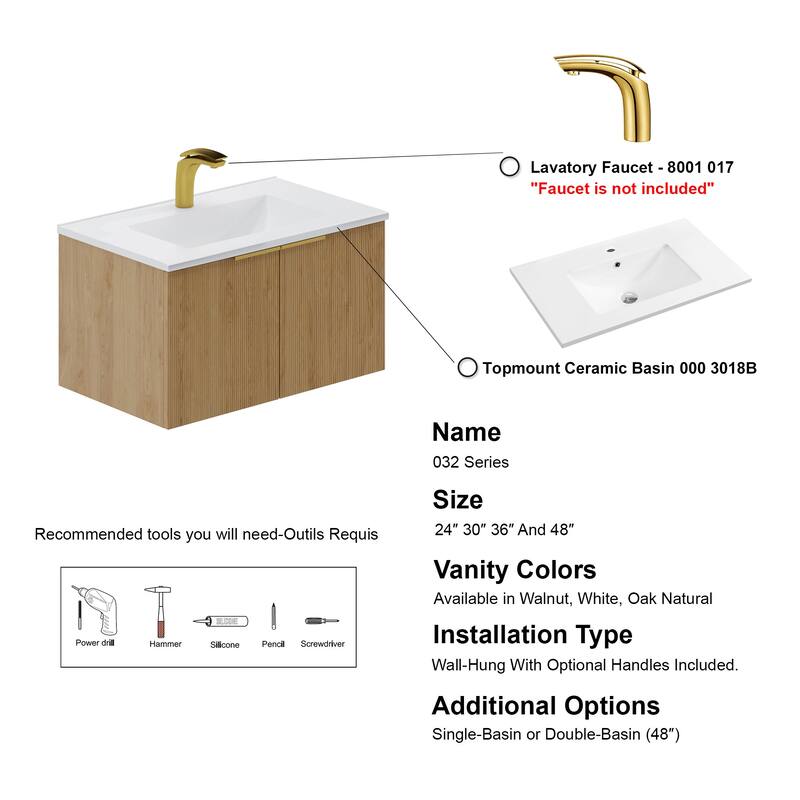 Dillon 30" Single Vanity Set