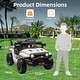 preview thumbnail 16 of 40, Ride On Truck for Kids, 12V Battery Powered Toy Car with Remote Control