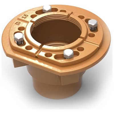 Infinity Drain CDIH 22 Hot Mop Compact Clamp Down Cast Iron Drain with
