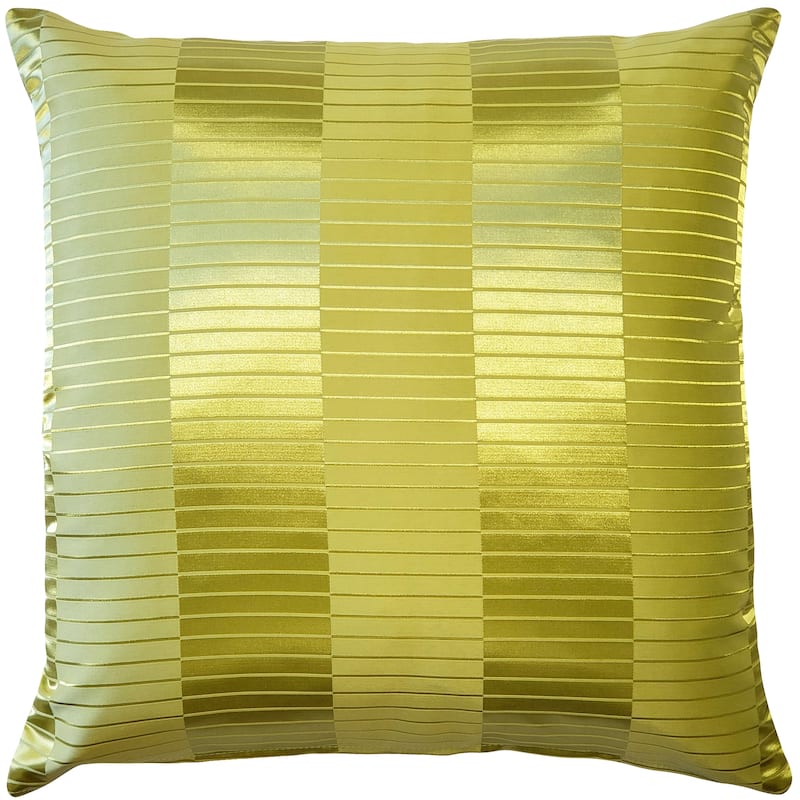 Pinctada Pearl 19x19 Throw Pillow - Lime Green