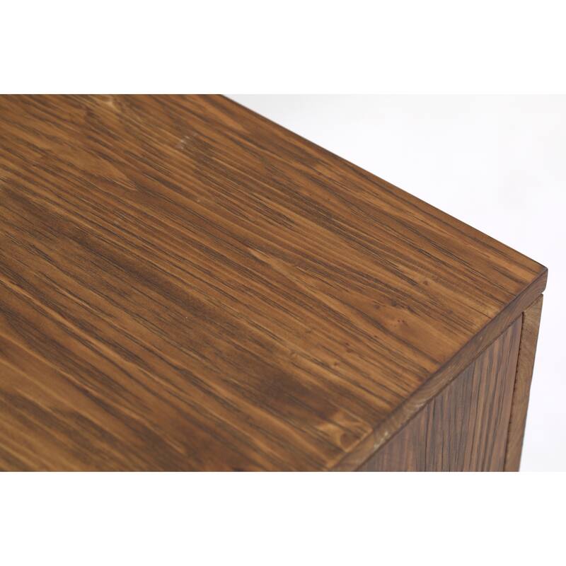 43.3" Solid Wood Console Table