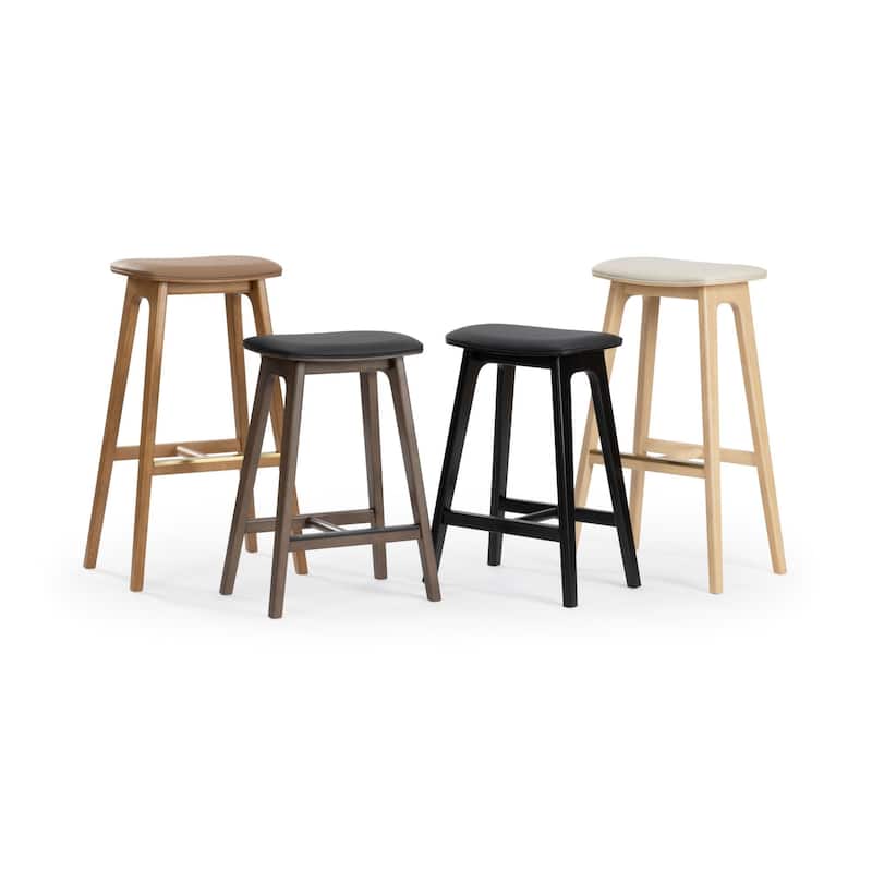 Beryl Upholstered Counter Height Stool (24in)