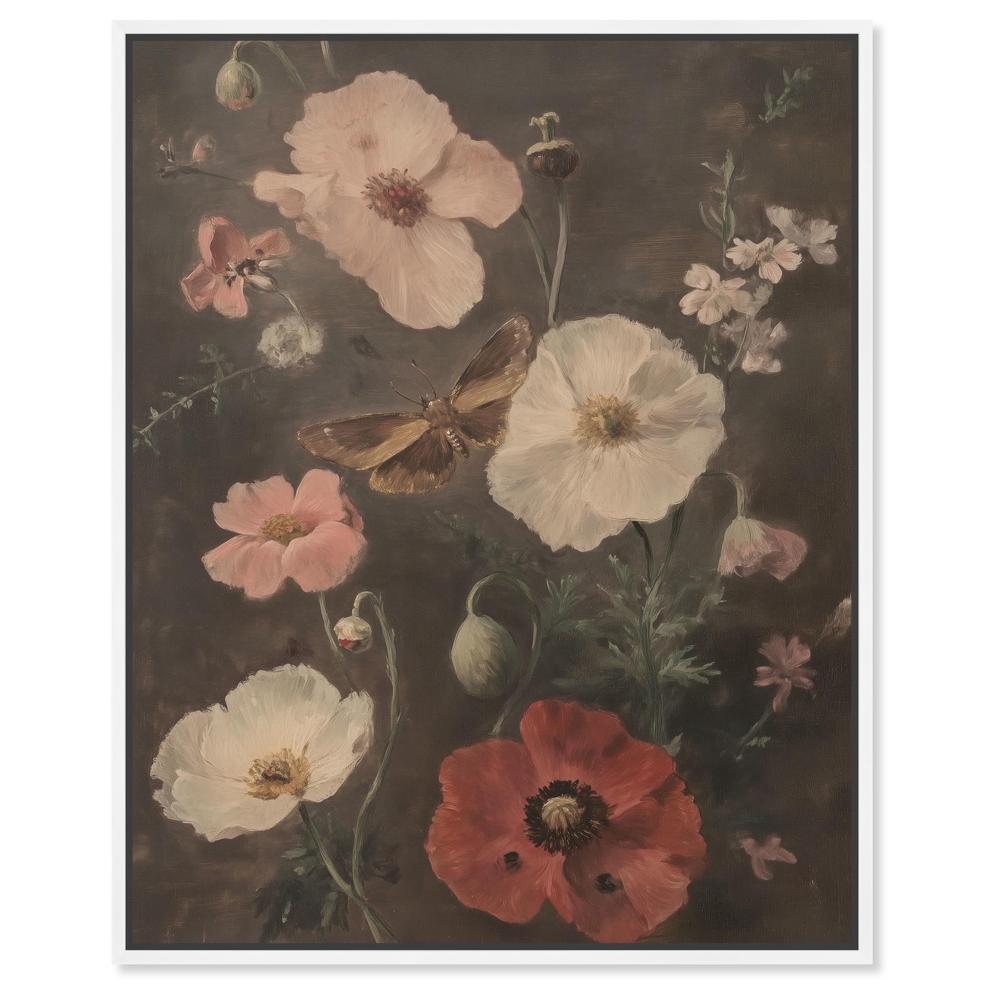 Vintage Botanicals II Canvas by Art Remedy