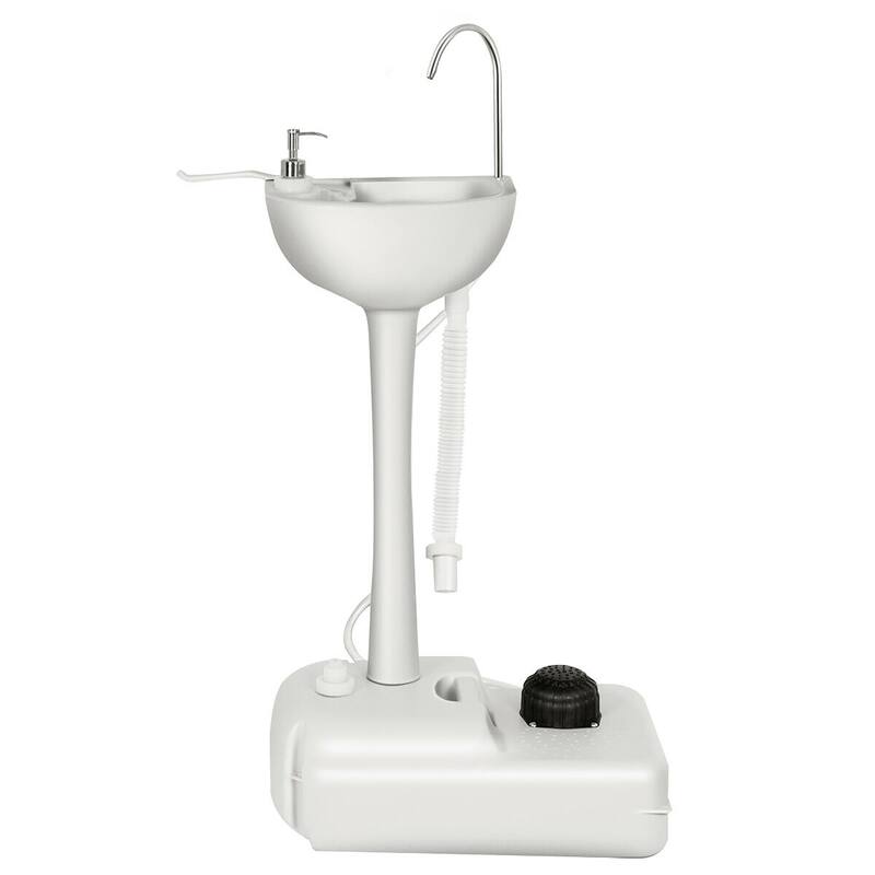 Costway 5 Gallon Portable Wash Sink Hand Wash Basin Stand - See Details