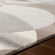 preview thumbnail 18 of 97, Mayflower Handmade Modern Circles Wool Area Rug