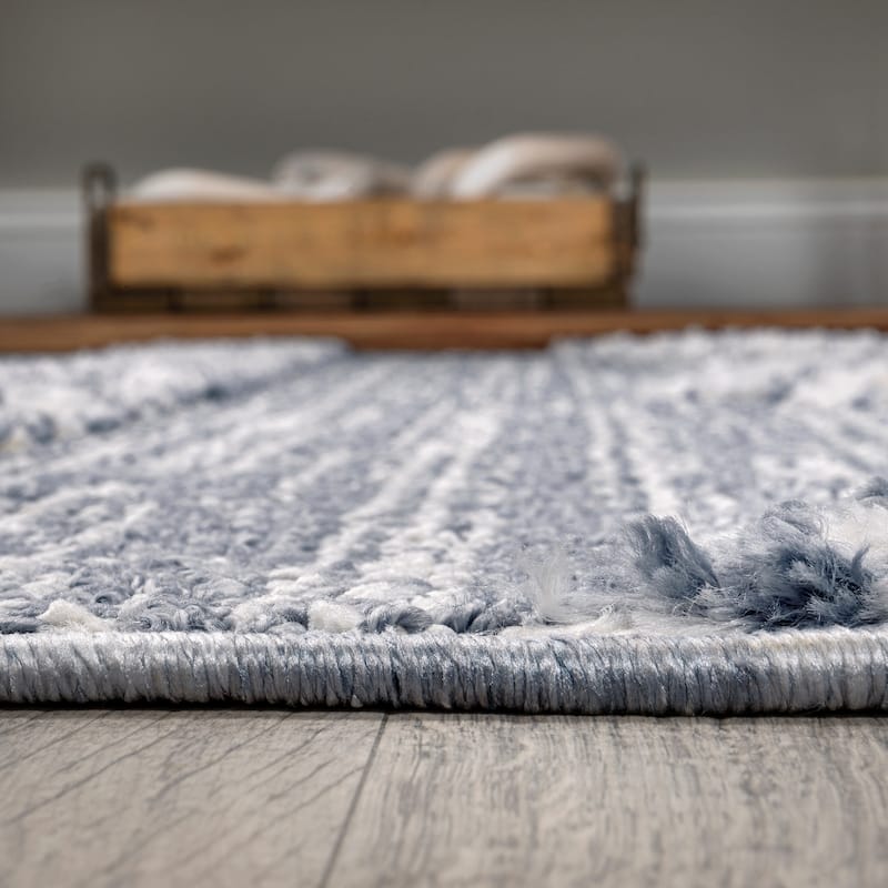 JONATHAN Y Astrid Tropical Leaves Area Rug