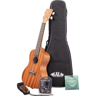 Kala Brand Music Co., 4-String Ukulele, Natural, Light Mahogany Stain