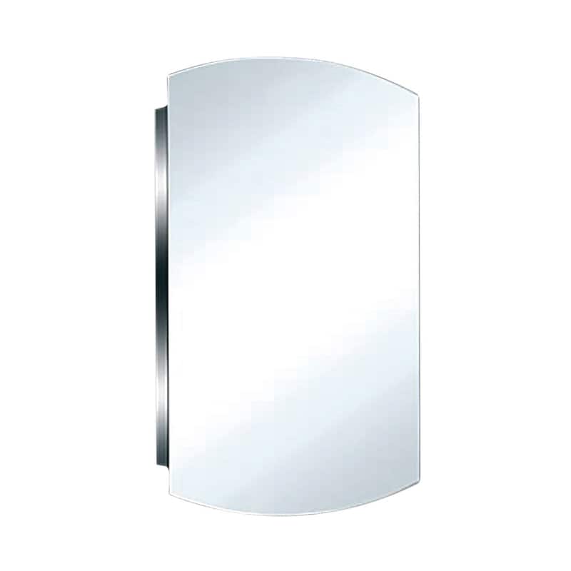 Stainless Steel Medicine Cabinet with Mirror 24" x 16" Triple Shelf Medicine Cabinet with Mounting Hardware