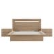 preview thumbnail 7 of 34, Malibu 4-Piece Bedroom Set with Bed, Headboard, and 2 Nightstands