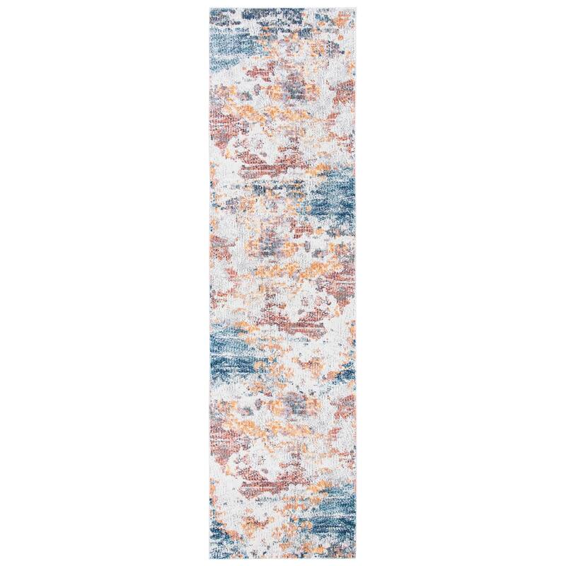 SAFAVIEH Crystal Cindij Modern Abstract Distressed Rug