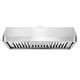 preview thumbnail 1 of 10, Cosmo 36 in. Ducted Under Cabinet Range Hood in Stainless Steel with Push Button Controls, LED Lighting and Permanent Filters