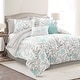 preview thumbnail 1 of 20, Lush Decor Aprile Soft Reversible Oversized Comforter 8 Piece Set
