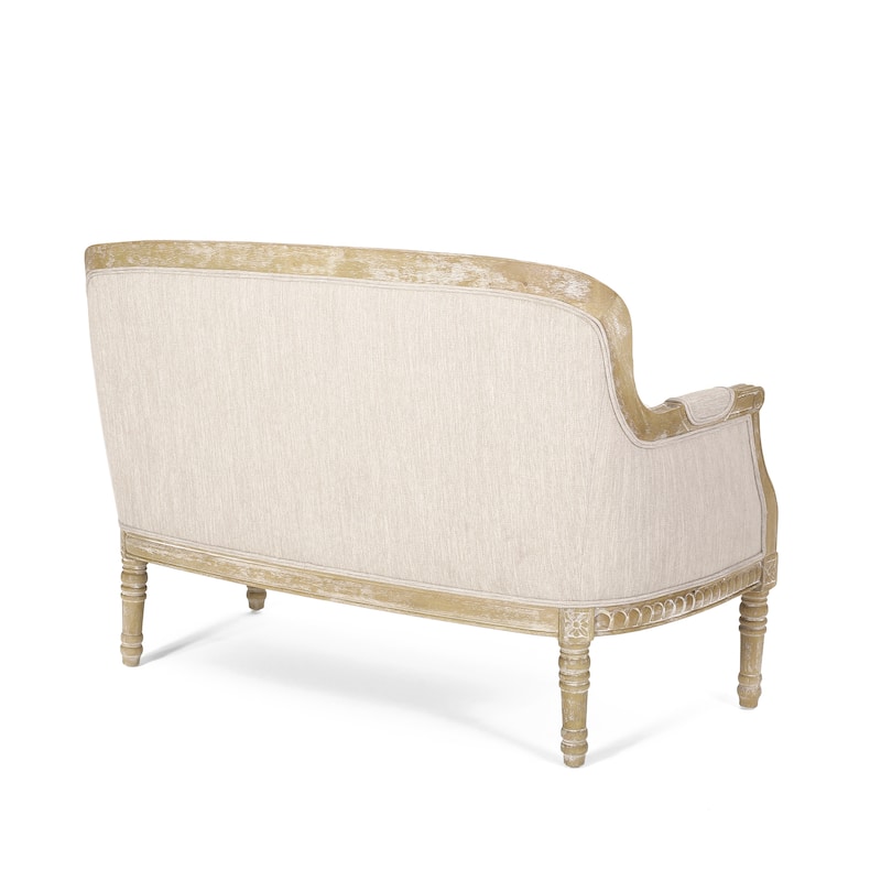 Small Sofa Couch for Foyer, Living Room Decorative Sofa with Back and Armrests, Practical 2 Seater Love Seat Couches