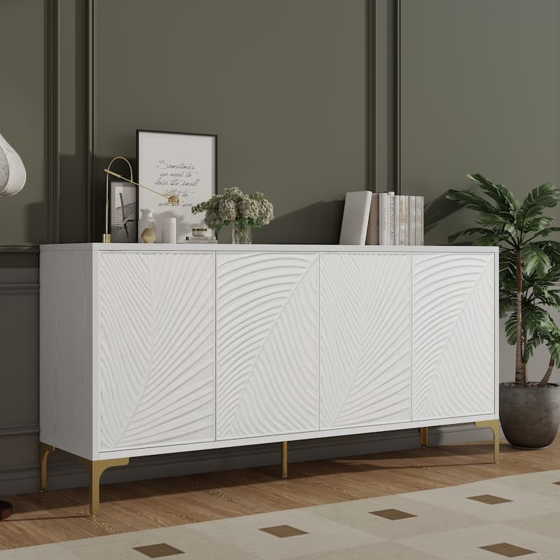 sideboard with 4 doors and Adjustable Shelves