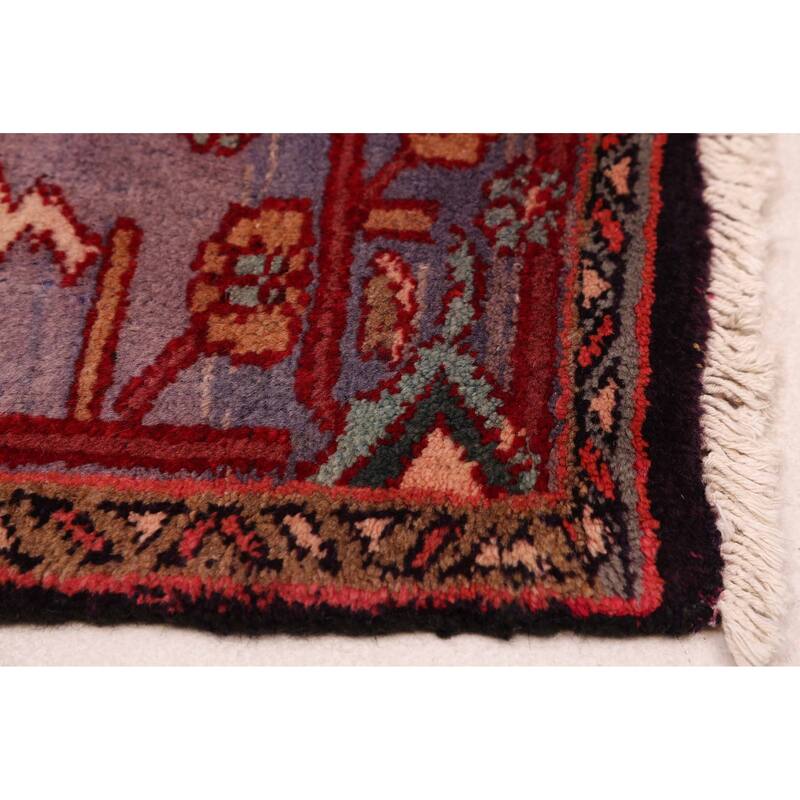 ECARPETGALLERY Hand-knotted Andelz Red Wool Rug - 4'6 x 6'7