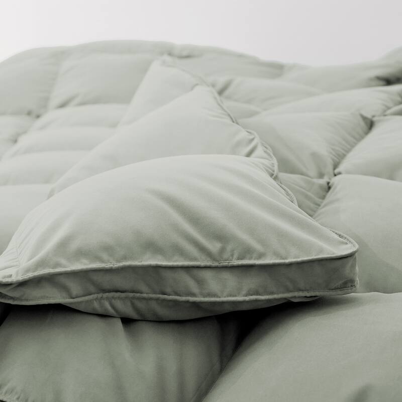 Year-round & Lightweight White Goose Down Duvet Insert Comforter