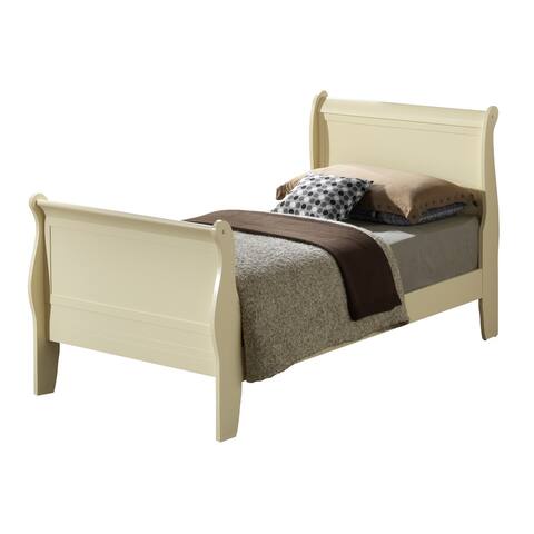 LYKE Home Anabelle Beige Twin Bed