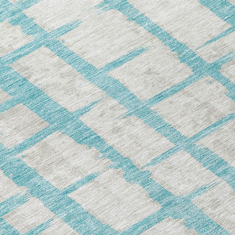 Machine Washable Indoor/ Outdoor Chantille Contemporary Ombre Rug