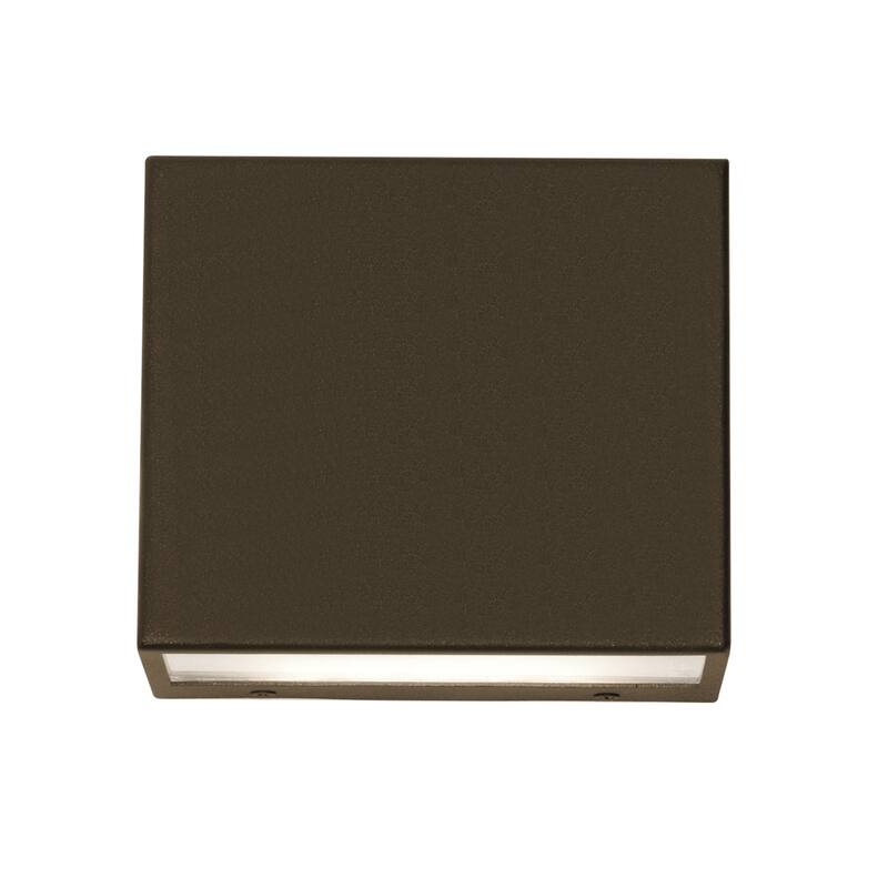 AFX DKTW050410L30D2 Dakota Single Light 4" Tall LED Outdoor Wall