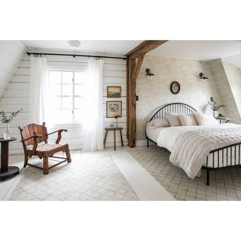 Zio and Sons Artisan Plaster Aged White Texture Wallpaper