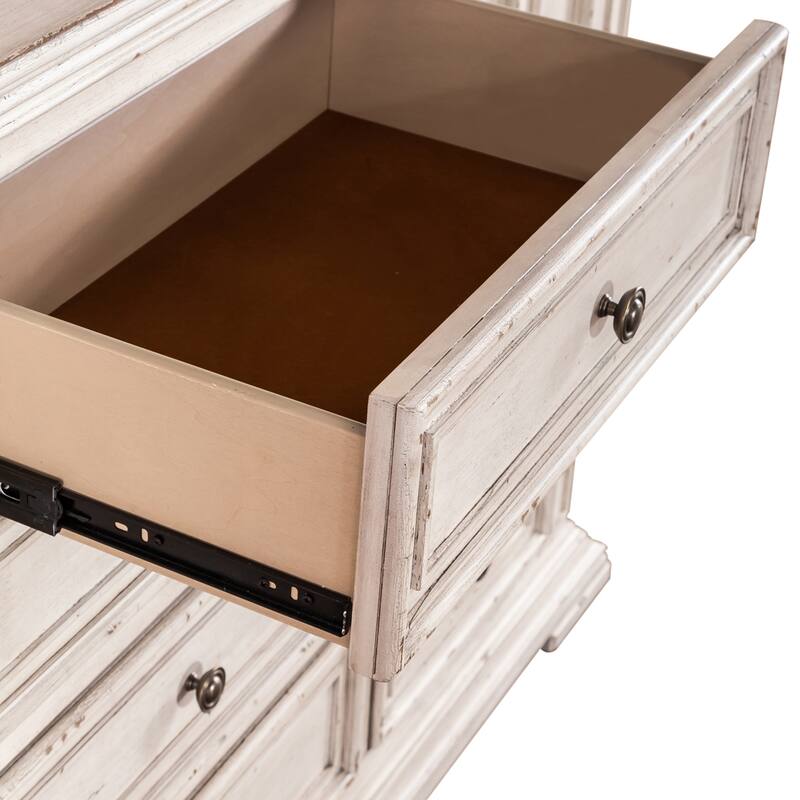 Liberty Furniture Big Valley Panel Bed, Dresser, Mirror, Chest - California King, King or Queen