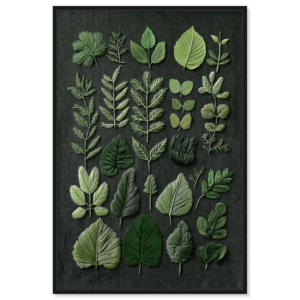 Leaf Library III Canvas by Art Remedy