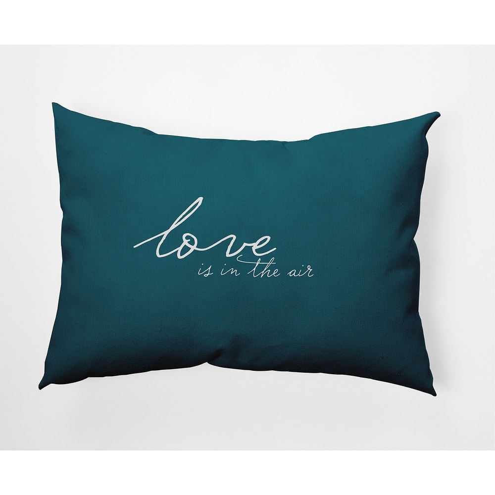 Love in the Air Valentine's Day Decorative Indoor/Outdoor Pillow