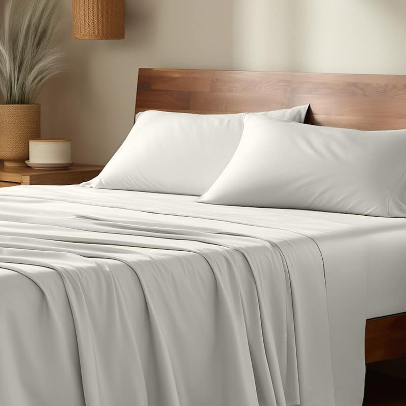 Bare Home Rayon from Bamboo Sheet Set - Deep Pocket - Breathable