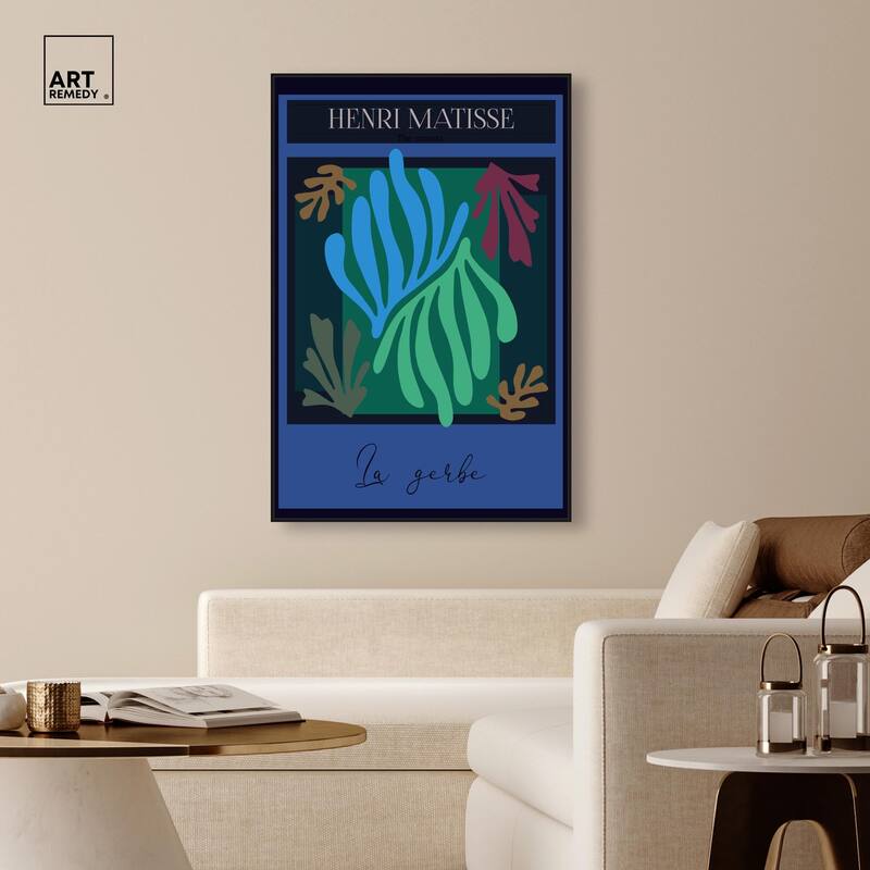 The Cutouts Canvas by Art Remedy