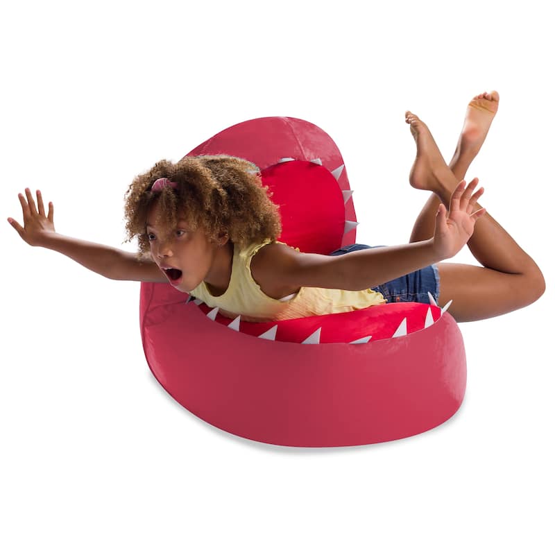 Shark Filled Bean Bag Chair or Cover Only for Toddlers and Kids, Large 30"