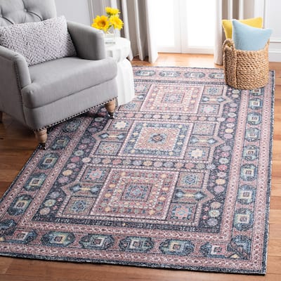SAFAVIEH Handmade Classic Vintage Zemfira Transitional Polyester Rug