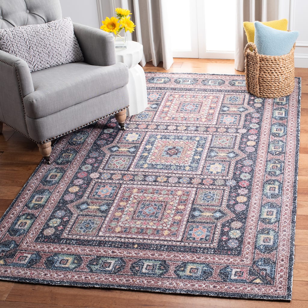 SAFAVIEH Handmade Classic Vintage Zemfira Transitional Polyester Rug