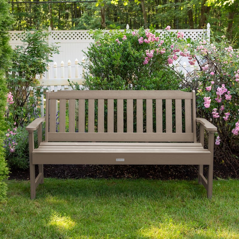 HIGHWOOD Lehigh 5-foot Eco-friendly Synthetic Wood Garden Bench