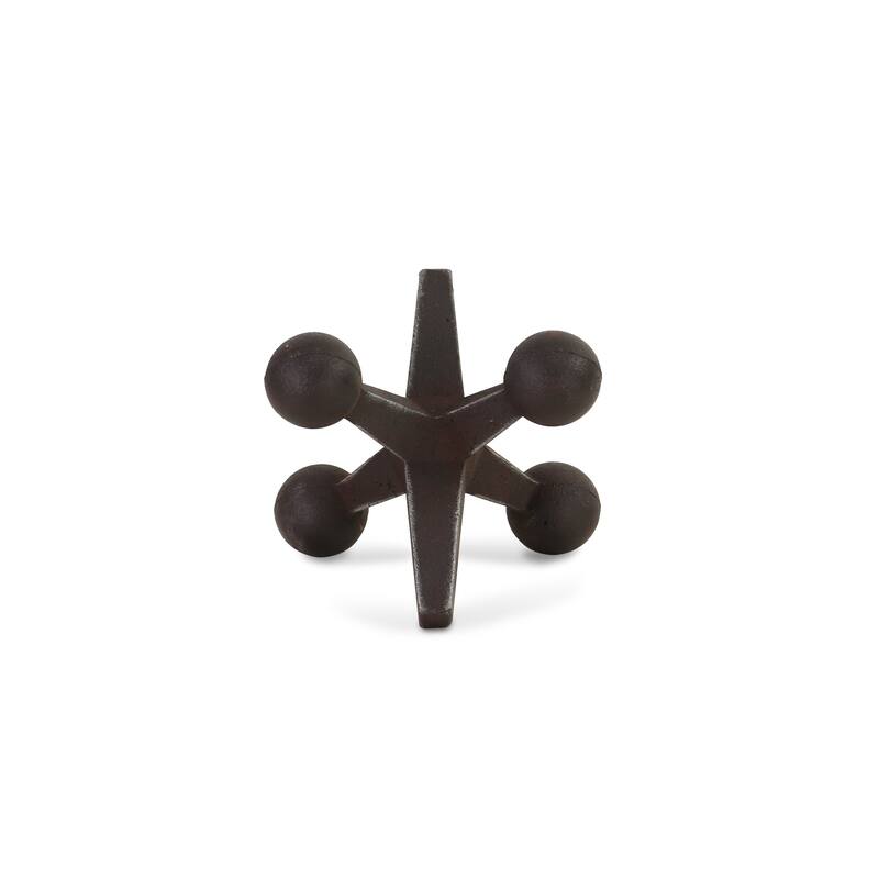 Black Cast Iron Large Jack Décor