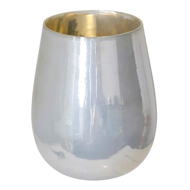 StyleCraft Ird - Glass Vase - Milky