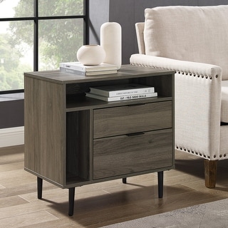 Shop Carson Carrington 25 Inch Modern Storage Side Table Overstock 28787650