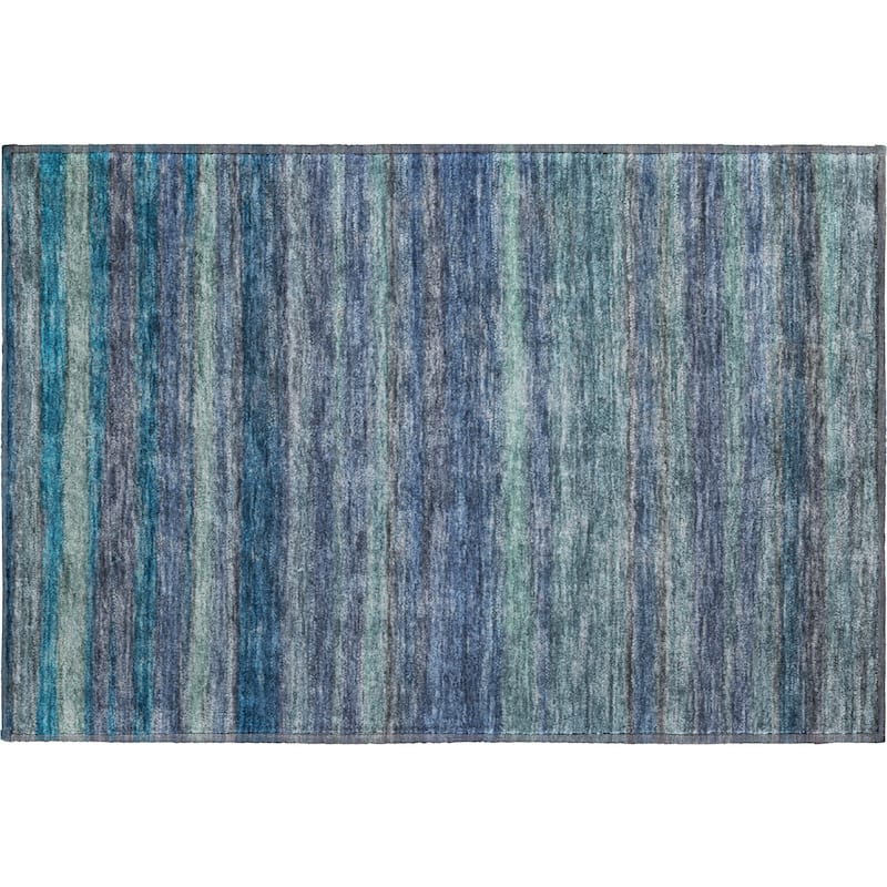 Premium Washable Super Soft Ombre Stripes Mayfield Rug