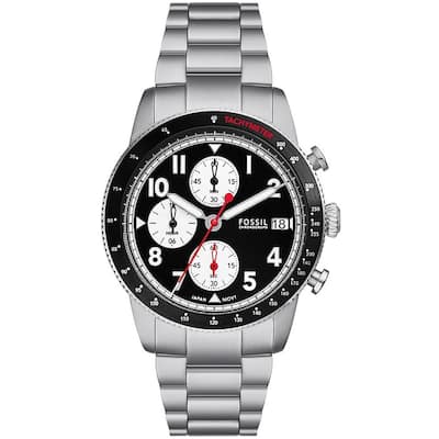 Fossil Men's Sport Tourer Black Dial Watch - FS6045 - 6 (36)