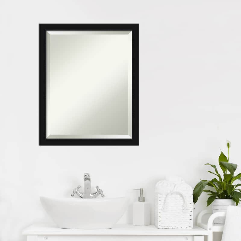 Beveled Bathroom Wall Mirror - Avon Frame