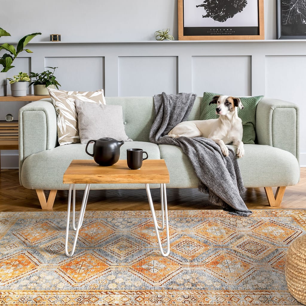 Superior Southwestern Geometric Diamonds Indoor Area Rug