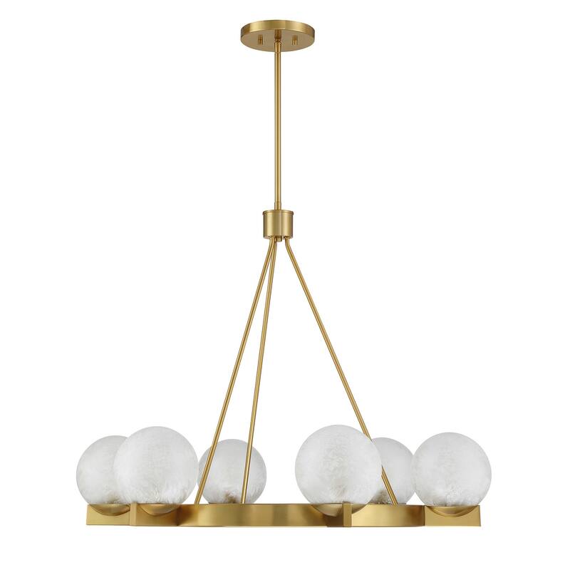 Savoy House 1-1014-6 Darien 6 Light 32" Wide Chandelier