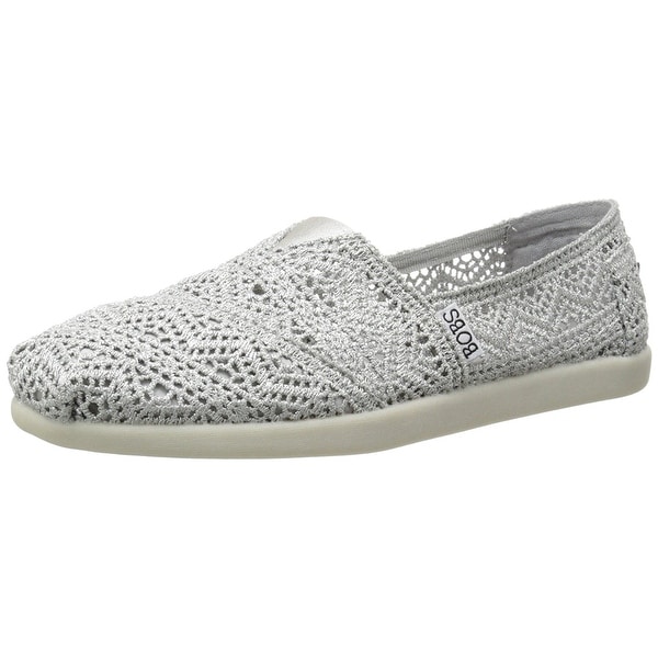 skechers bobs silver